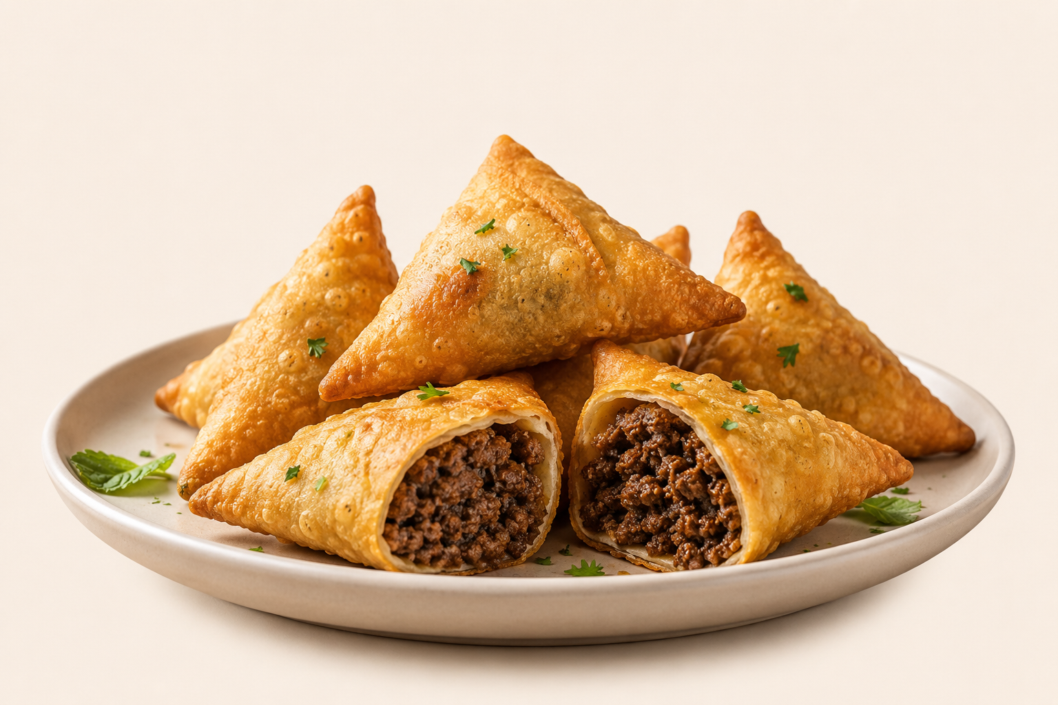 Minced Meat Sambousek