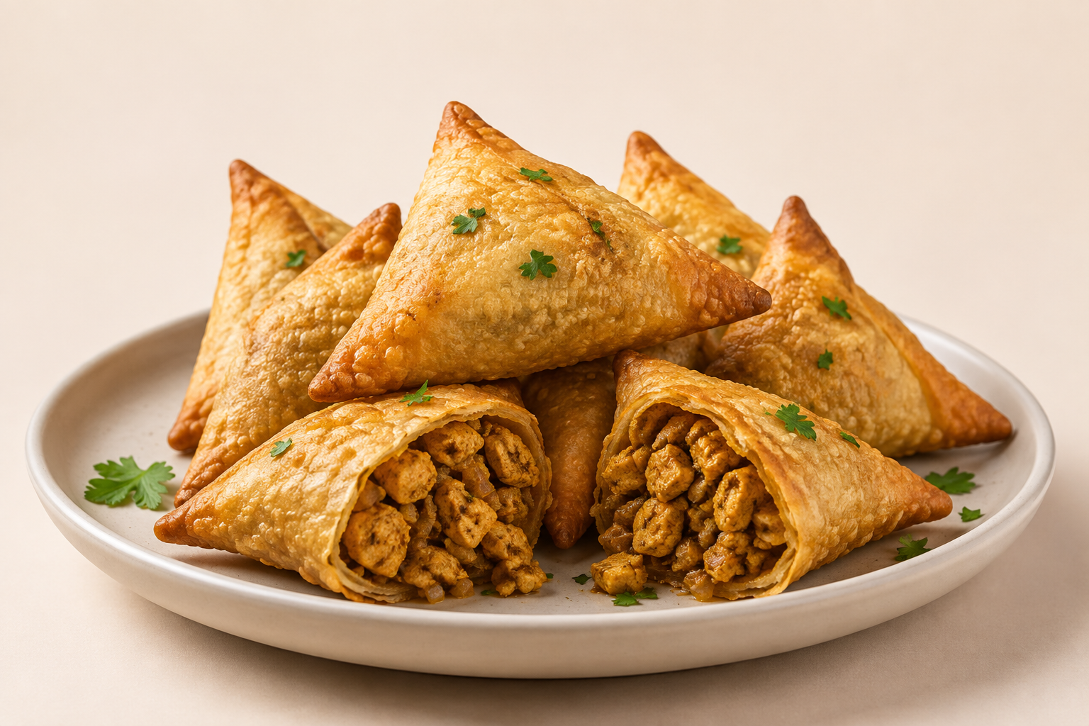 Chicken Curry Sambousek